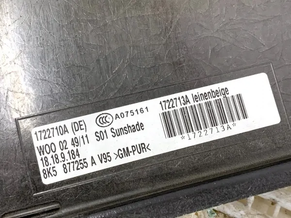 Teto solar OEM 8K5877255A para Audi A4 B8 Sedã 07-15 image 5