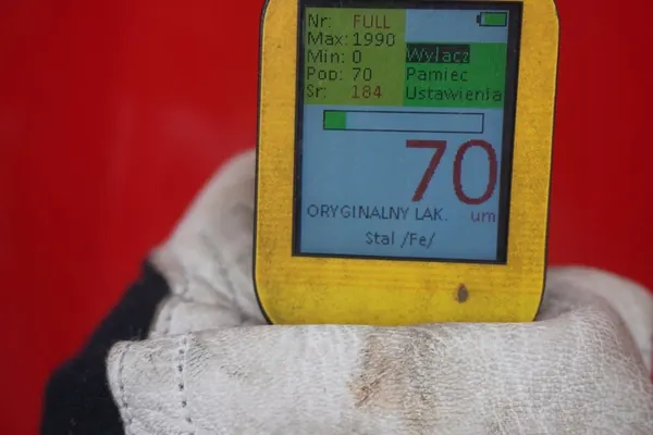 HYUNDAI i20 I Motorhuv Röd 2010 OEM 664001J000 image 8