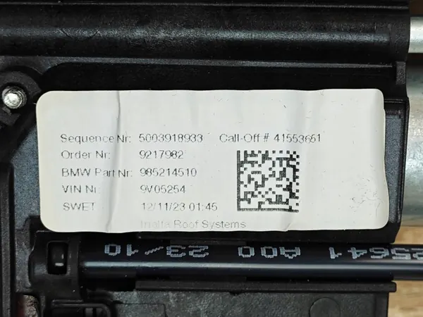 OEM 9852145 Estore Teto Panorâmico Preto BMW X6 G06 LCI image 5