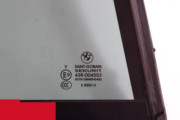 Cristal Puerta Trasera Derecha BMW X5 E70 OEM 7129736 image 4