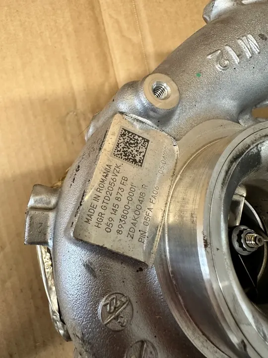 Turboaggregat AUDI A4 A5 A6 Q7 3.0 TDI 059145873FB image 5