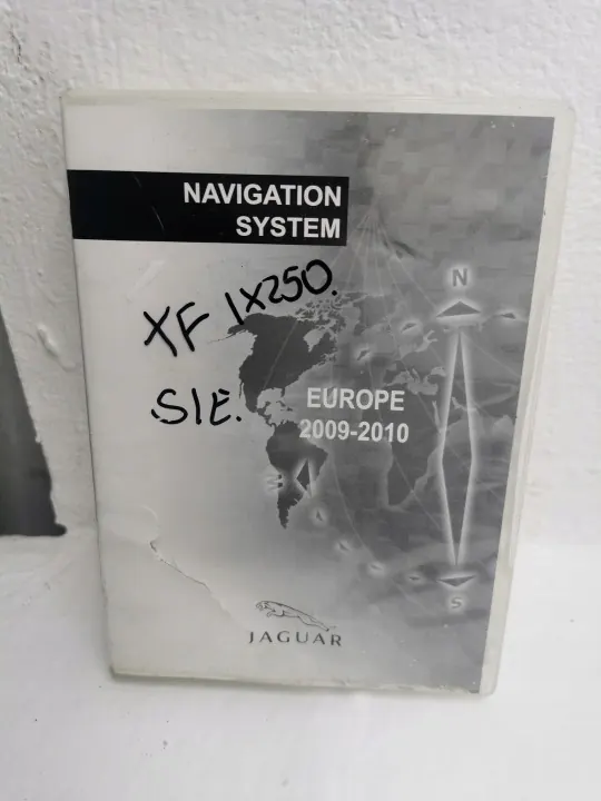Jaguar XF X250 Navigointikartta CD/DVD OEM 6W8310E898AF image 2
