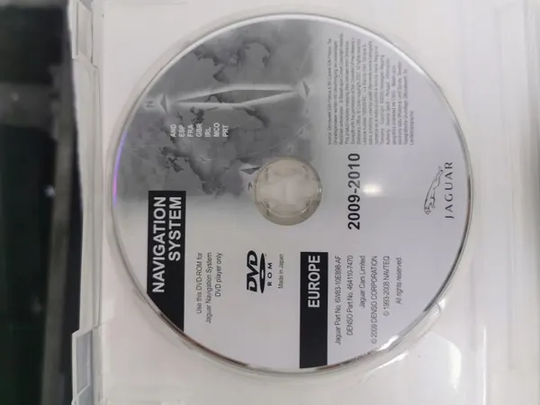 Jaguar XF X250 Navigointikartta CD/DVD OEM 6W8310E898AF image 6