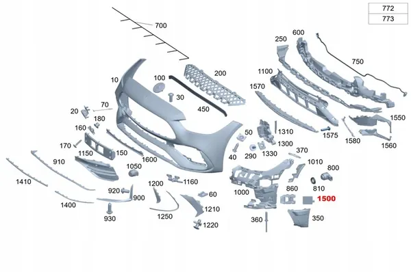 Radarsensor Mercedes A0009054419 A0009058317 A0009001049 image 2
