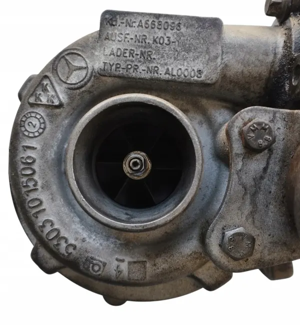 Begagnad turbo OEM 53031015061 för Mercedes A-klass image 3