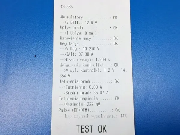 SKODA FABIA I 6Y 1.4 16V Vaihtovirtageneraattori BOSCH 0124315007 image 7