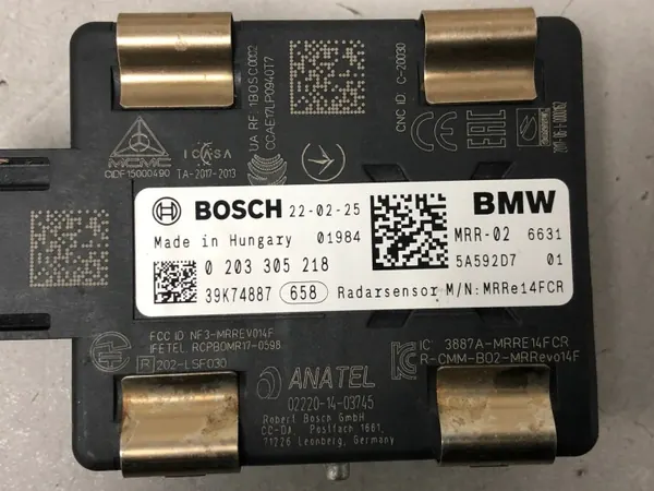 Främre långdistansradarsensor OEM 66315A592D7 BMW i4 image 6