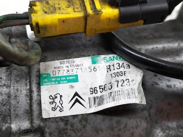 Compresseur de Climatisation Peugeot 607 I 9656572380 image 4