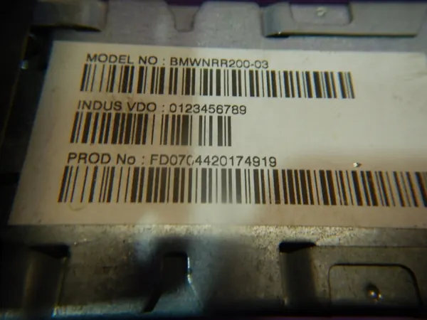 Lecteur GPS DVD OEM 8370933 pour BMW E46 Navigation image 6