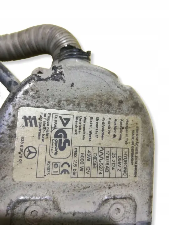 Chauffage stationnaire Webasto d'occasion OEM 252124 Mercedes image 3