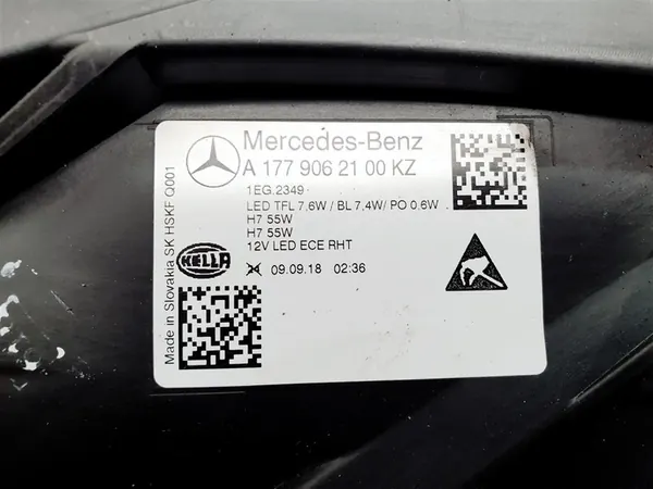 Linker koplamp Mercedes A-Class W177 LED OEM image 9