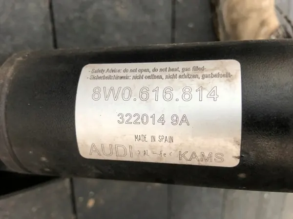 Actieve Ophanging Klep 8W0616814 Achteras Audi image 9
