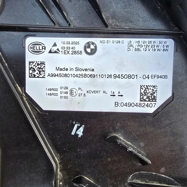 BMW 3 G20 G21 Faro LED Láser Izquierdo 9450801 image 9