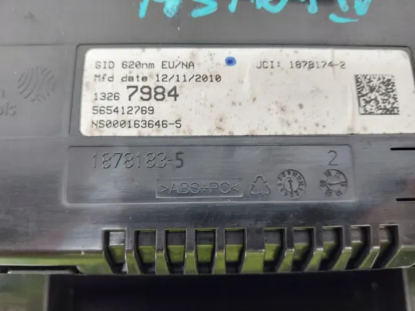 Panel de radio OEM 20983513 CD 400 para Opel Astra J image 7
