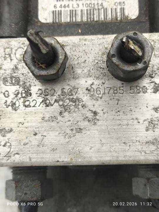ABS-pumppu Etu Citroen DS4 OEM 0265952143 image 5