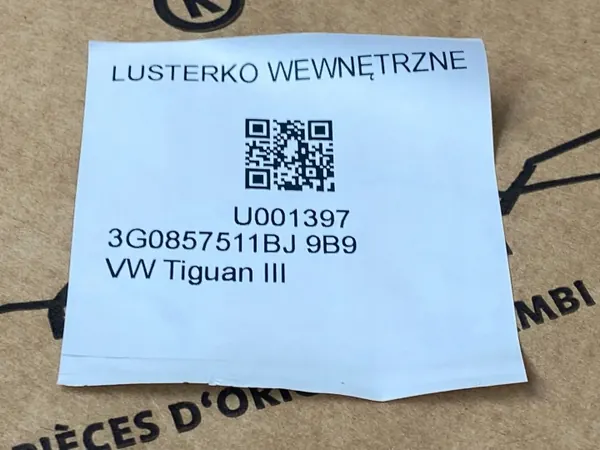 Espelho interior OEM 3G0857511BJ para VW Tiguan III image 5
