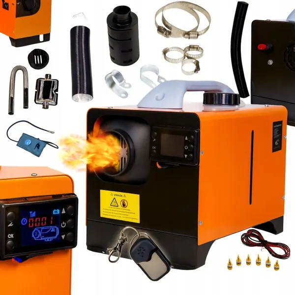 Riscaldatore a olio Hammer 9kW 12V/230V camera chiusa HM-160 image 2