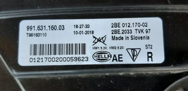 Porsche 911 991 Voor DRL Licht image 6