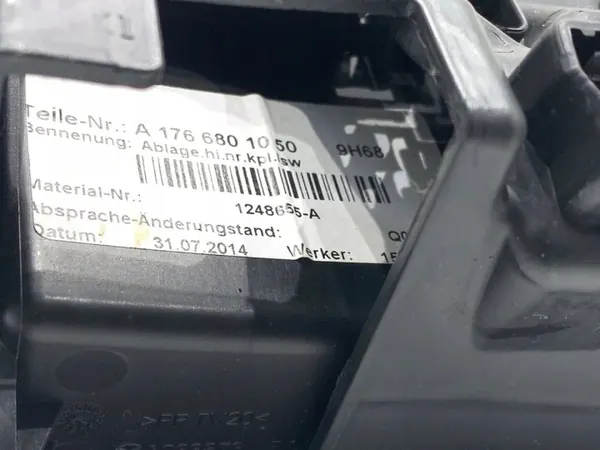 OEM A2468300003 Bakre luftventilgaller Mercedes CLA image 4