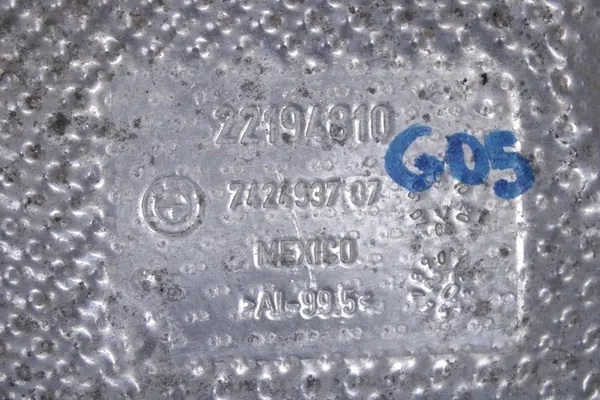 BMW X5 G05 X6 G06 X7 G07 Escudo de Isolamento Térmico Esquerdo 7424937 image 3