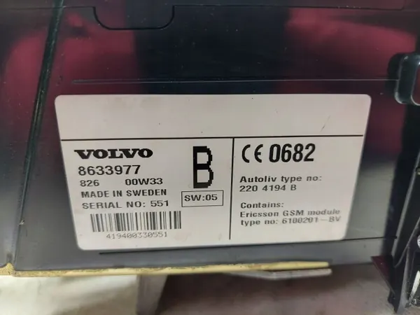 OEM 86221431KASACJ Tehdasradio Volvo S80 I:lle image 6