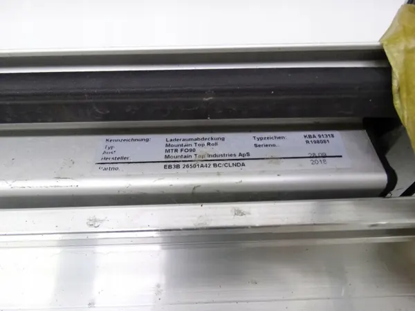 Rouleau de coffre Ford Ranger V Wildtrak Raptor 19-22 EB3B-26501A42-BC image 8