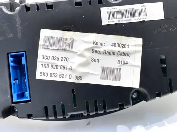 Compteur VW Scirocco III 1K8920861B 1.4 160ch 08-17 image 5