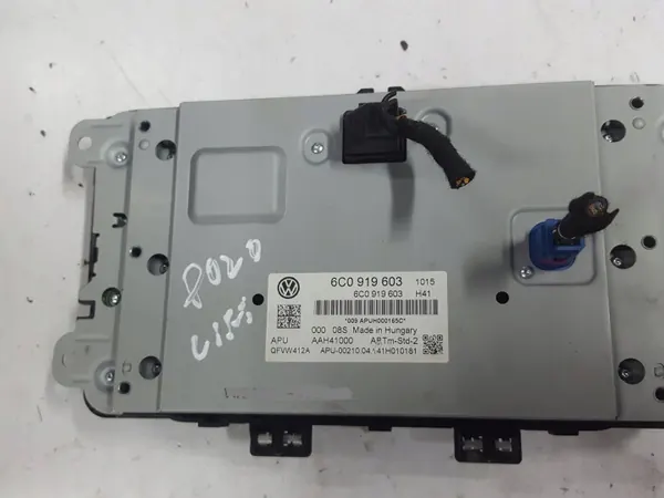 Écran radio VW Polo V 6C/6R OEM 6C0919603 image 3