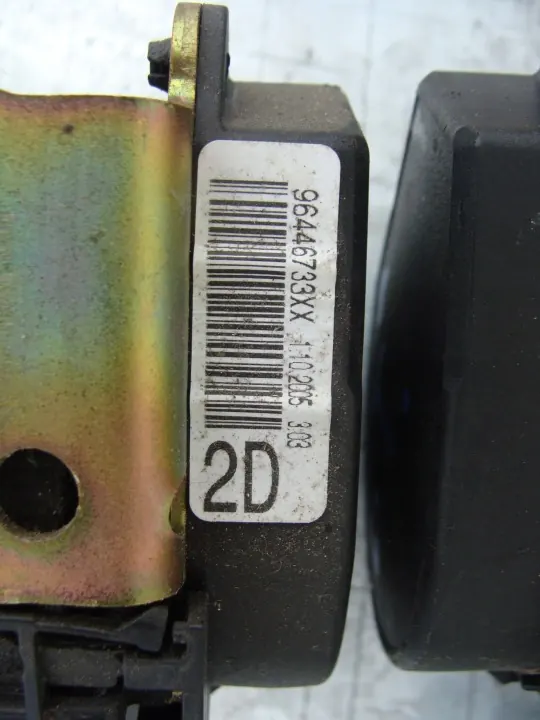 Jeu de ceintures OEM 96446706XX pour Peugeot 1007 image 4