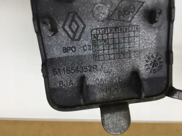 RENAULT CLIO V Copertura Paraurti Posteriore TED69 OEM 511654352R image 3