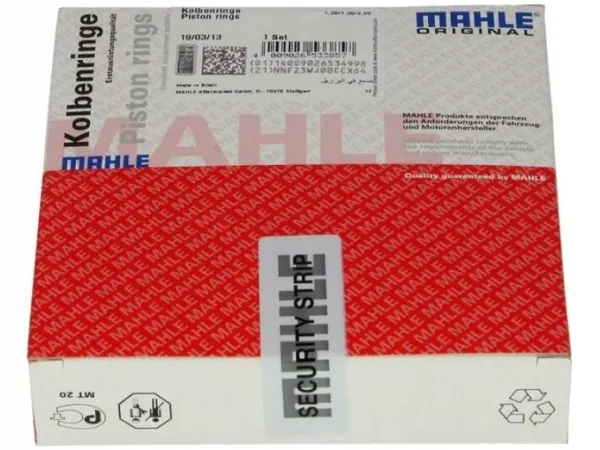Jeu de segments de piston Mahle OEM 012 21 N0 - Occasion image 6