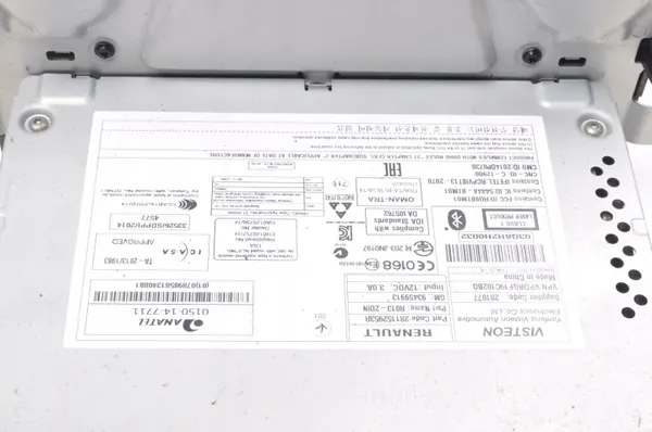 Rádio Opel OE usado OEM 281152953R para Vivaro II B image 7