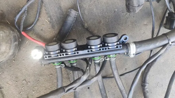 Komplett LPG Kit Landi Renzo Evo Injektoren Reduzierer image 5