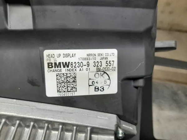 Lote Pantalla Head-Up BMW F10 F11 OEM 9323557 image 8