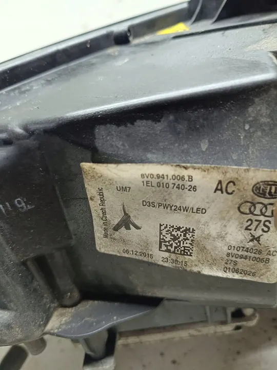 Audi A3 S3 8V 2016 Faro Derecho image 5