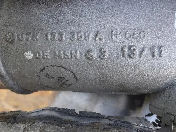 Turbocompresor AUDI RS3 8P TTRS 8J 2.5 TFSI 07K145701B image 8