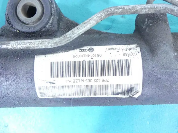 Caixa de direção Porsche Cayenne II 7P5422063N para reparo image 3