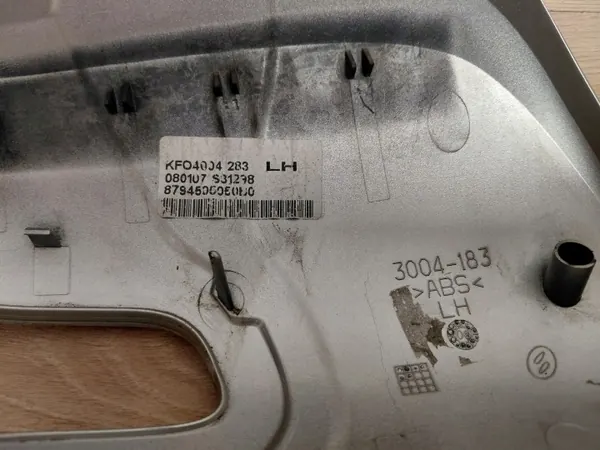 Cache de rétroviseur gauche Toyota Avensis T25 OEM 1C0 image 5