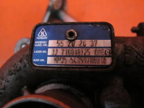 Turbocompresor FIAT 500 1.3 MJ 55202637 image 6