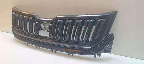 Skoda Kodiaq RS VRS 2016-19 etupuskurin ritilä OEM 565853663E image 3