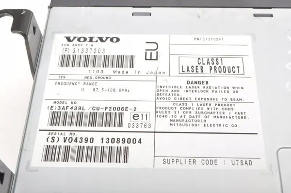 Volvo XC90 Engrenagem de Elevação OEM 31337203 - Usado image 3