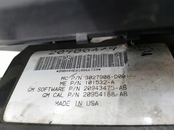 Bakluckmekanism Opel Insignia A 13278258 image 5