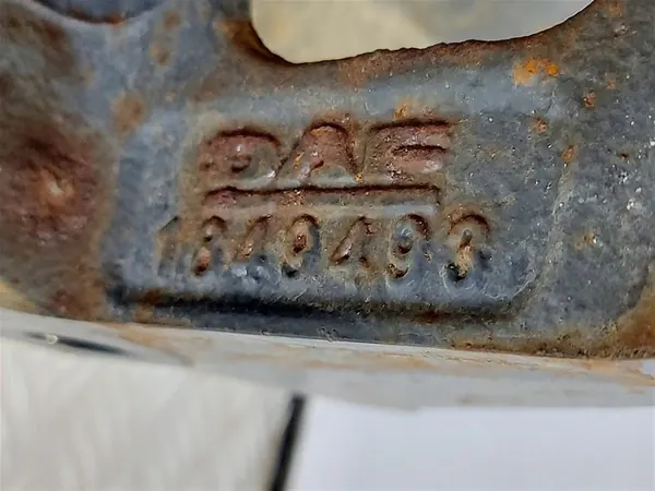 Support de ressort DAF XF 106 EURO 6 1849493 image 3