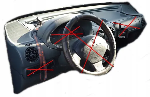 OEM SSA34852 Instrumentpanel Konsolset för Renault Kangoo I image 2