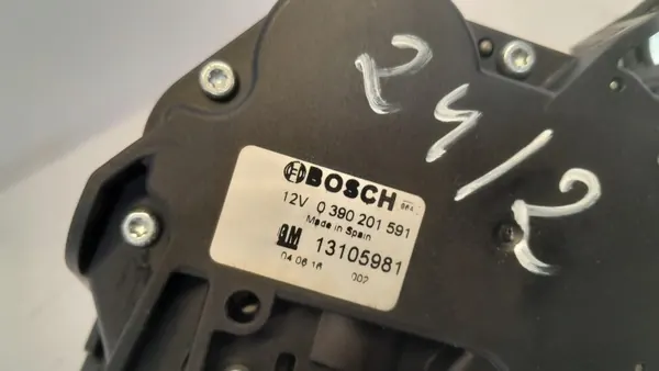 Opel Astra H bakrutorhuvmotor OEM 13105981 image 3