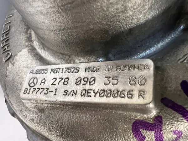 Turbo izquierdo Mercedes 4.7L AMG A2780903580 image 5