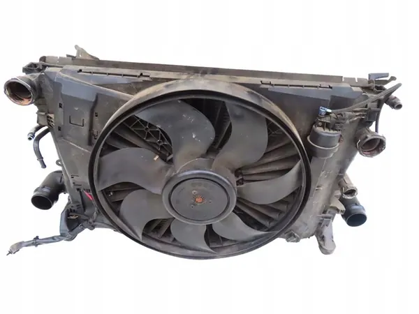 Radiatorset met ventilator Mercedes C W204 2.2 CDI OM651 OEM image 9