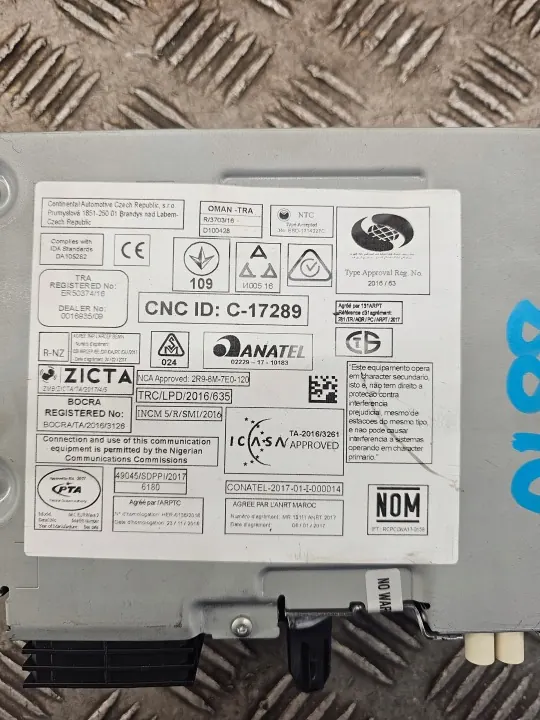 Module Radio Navigation Peugeot 308 T9 OEM 9821908880 image 4