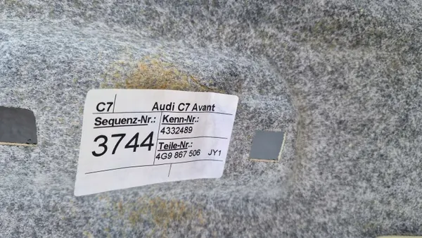 Katto OEM 4G9867506 Audi A6 C7 Avantille image 6