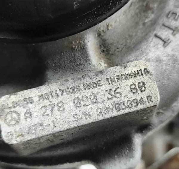 Turboahdin A2780903680 Mercedes-Benz CLS 4.7L:lle image 7